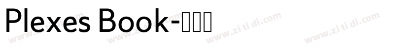 Plexes Book字体转换